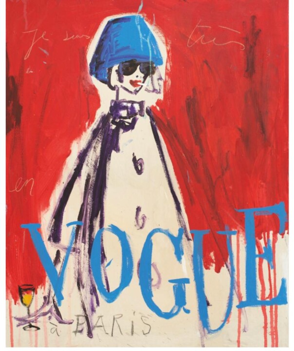 Incisioni, stampe intitolato "Vogue" da Vincent Alran, Opera d'arte originale, Serigrafia