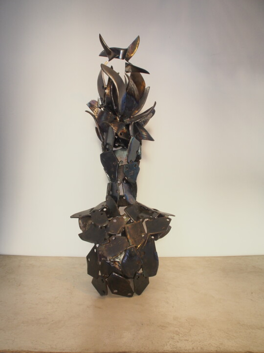 Sculptuur getiteld "Spirit" door Vincent Fons, Origineel Kunstwerk, Metalen