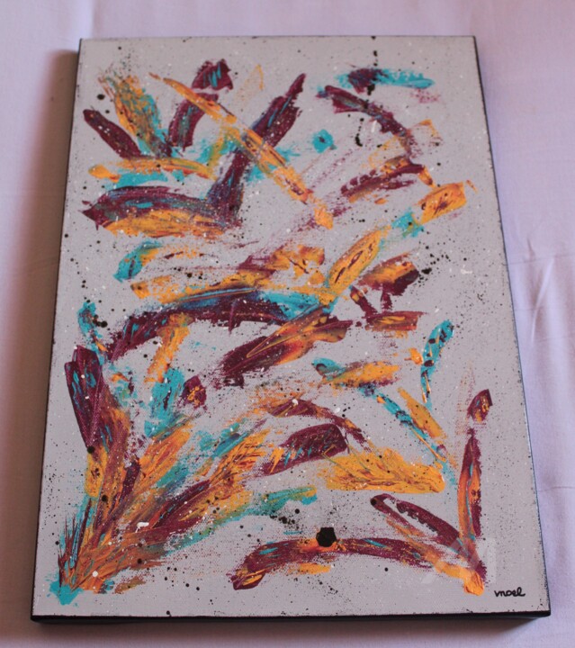 Lenvol 2017 Peinture Acrylique Abstraite Peinture Par Vnoel Artmajeur