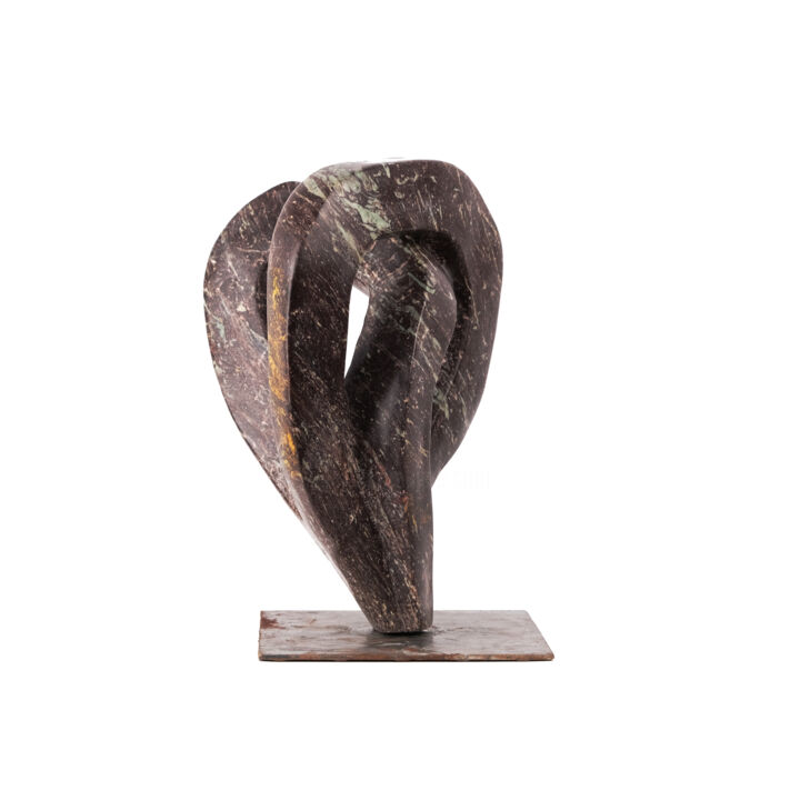 Skulptur mit dem Titel "Prochains battements" von Vincent Ochs, Original-Kunstwerk, Stein