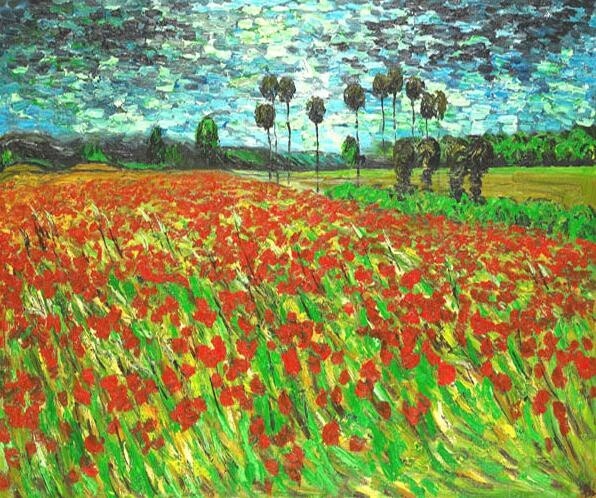 Pintura titulada "VINCENT VAN GOGH -…" por Vincent Van Gogh, Obra de arte original, Oleo