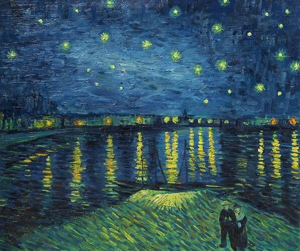 Schilderij getiteld "VINCENT VAN GOGH -…" door Vincent Van Gogh, Origineel Kunstwerk, Olie