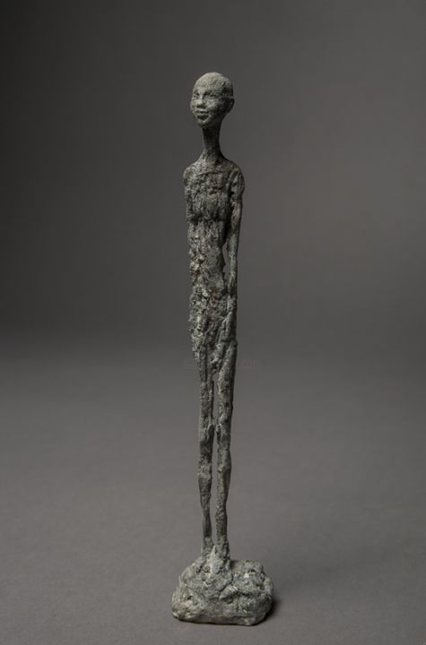 Sculpture intitulée "Petite lumiere" par Vincent Vergone, Œuvre d'art originale, Métaux