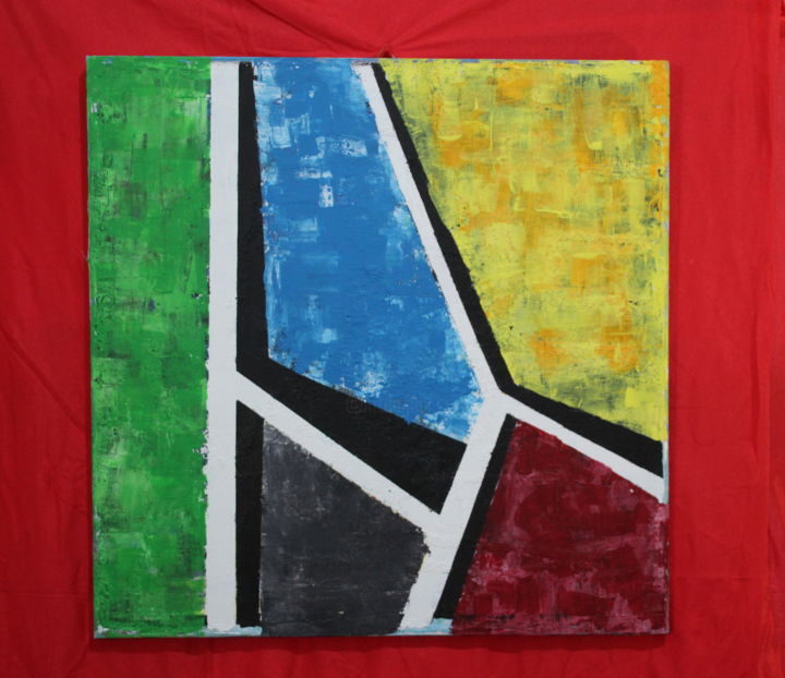 Pittura intitolato "Natura" da Scafato, Opera d'arte originale, Acrilico