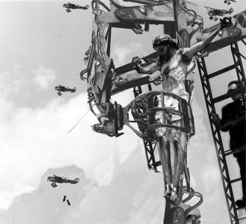 Digital Arts titled "mechanic crucifixion" by Vincenzo Lucio Vincenzolucio, Original Artwork