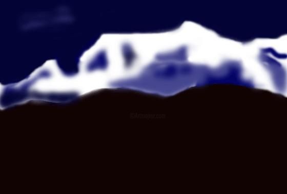 Digital Arts titled "Nature-2" by Vinod Gaur, Original Art,
