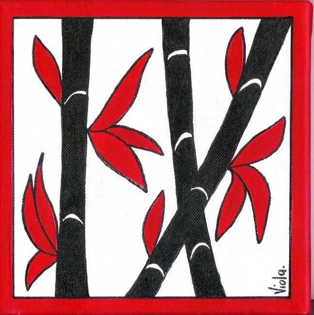 Painting titled "bambou_003.jpg" by Nadia Viola Berra, Original Artwork