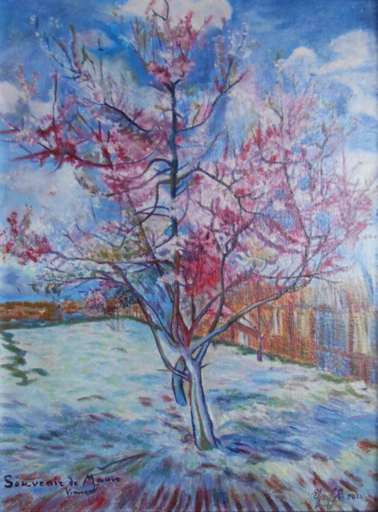 Painting titled "Копия "Воспоминания…" by Violetta Tatarinova, Original Art, Oil