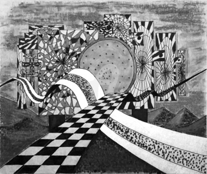 Dessin intitulée "o45-copy.jpg" par Viorel Surdoiu, Œuvre d'art originale, Crayon