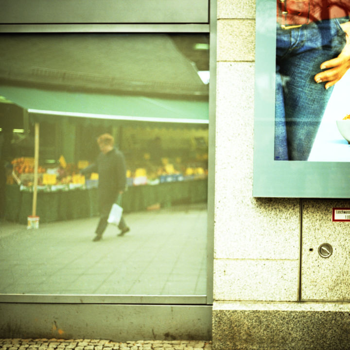 Photography titled "Posterland#8" by Virginia Garfunkel, Original Artwork, Analog photography Mounted on Other rigid panel