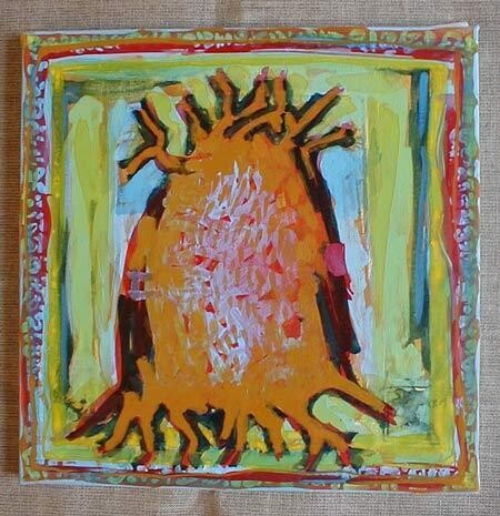 "Baobab gonflé" başlıklı Tablo Virginie Gallé tarafından, Orijinal sanat, Petrol