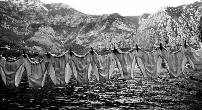 Photography titled "THE CLOTHES 5 MONTE…" by Virginie Banas, Original Artwork