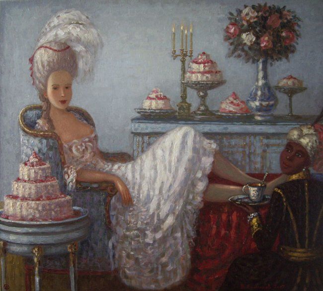 Pittura intitolato "Dolce Vita" da Vitaliy Ermolayev, Opera d'arte originale