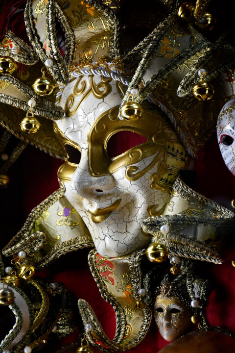 Fotografia intitulada ""Venice Carnival"" por Vitaly Moiseev, Obras de arte originais, Fotografia digital