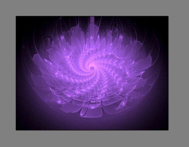 Digital Arts titled "fractal flower 2" by Blenqui, Original Artwork, 2D Digital Work