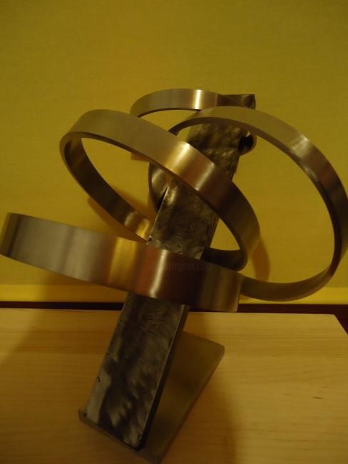 Sculpture intitulée "rings" par Vitolo, Œuvre d'art originale