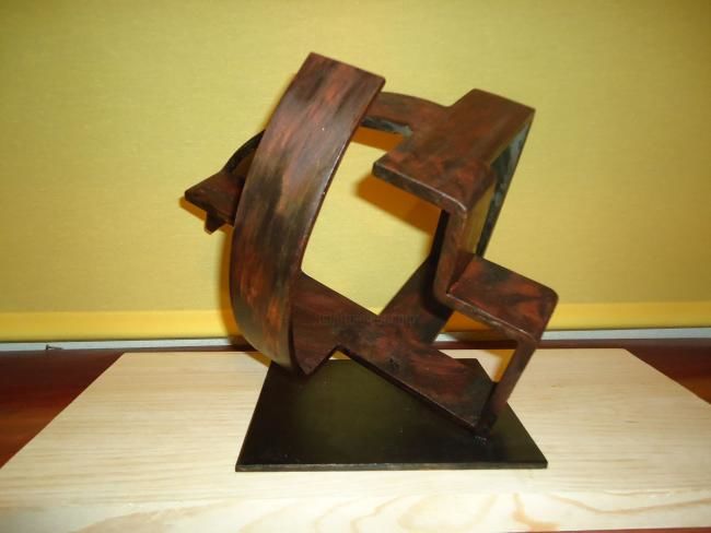Sculpture intitulée "elemto" par Vitolo, Œuvre d'art originale