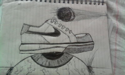 Drawing titled "shoesEye" by Vityara, Original Artwork