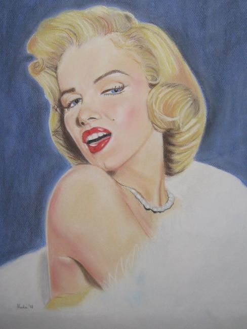 Malarstwo zatytułowany „Marilyn Monroe” autorstwa Nadia Iglesia, Oryginalna praca