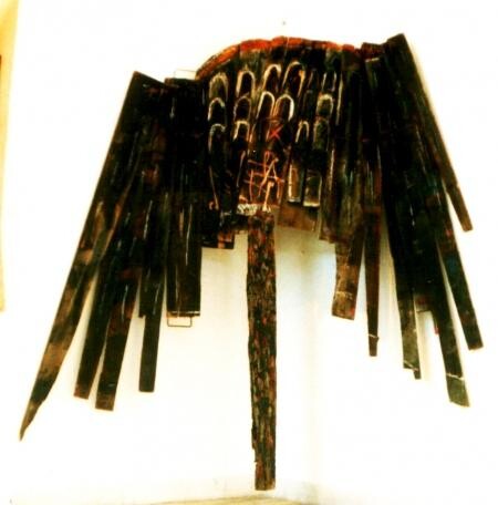 Sculpture intitulée "bird" par Vlad-Dan Perianu, Œuvre d'art originale, Bois