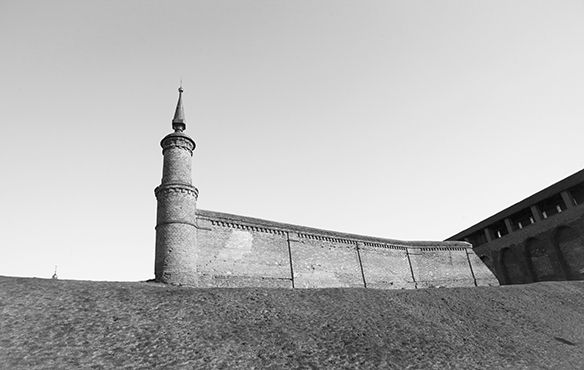 Photography titled "Башня кремля в Коло…" by Vladimir Axenov, Original Artwork, Digital Photography