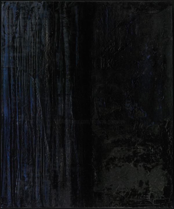绘画 标题为“SHADES OF BLACK” 由Théo Golb, 原创艺术品, 丙烯