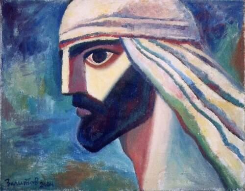 Painting titled "Mohammad" by Vladimir Zagitov, Original Artwork