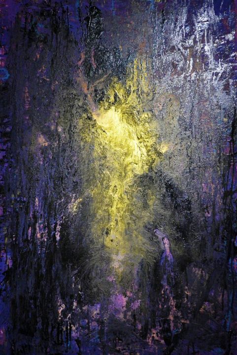 Картина под названием "Божественный свет.j…" - Артем Мунтян, Подлинное произведение искусства