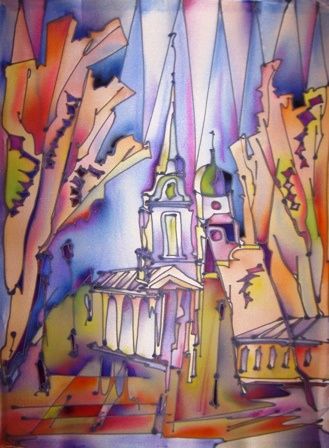 Artcraft titled "Autumn in St. Peter…" by Natalia Volobueva, Original Artwork