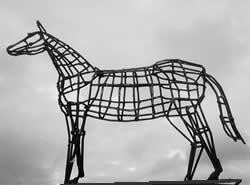 Sculpture titled "cheval.jpg" by Von Künsten, Original Artwork