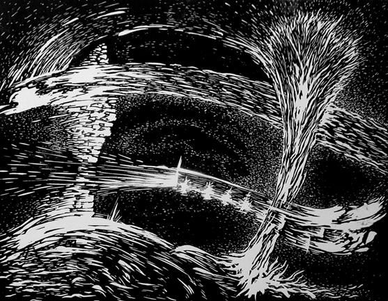 Arte digital titulada "Explosión de fuerzas" por Vicente Pérez Iborra, Obra de arte original