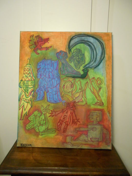 Peinture intitulée "dscn0026.jpg" par Vradium, Œuvre d'art originale,