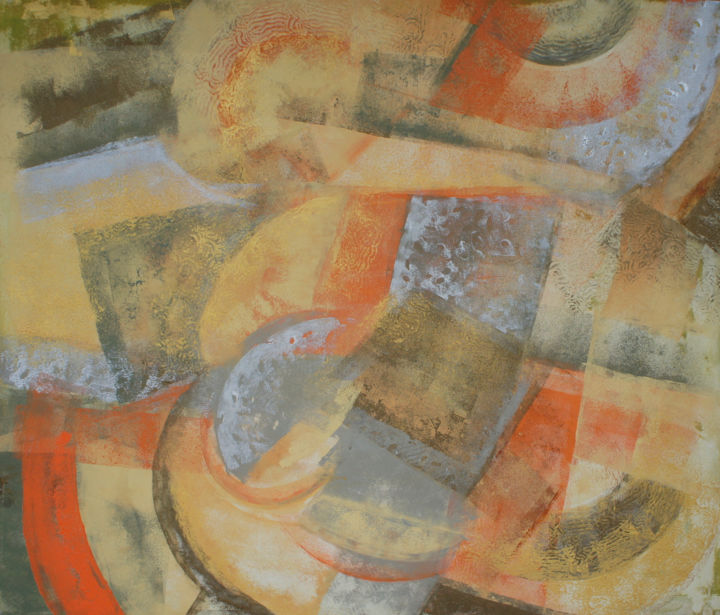 Pittura intitolato "Recortes.jpg" da Vanessa Rodrigues, Opera d'arte originale, Acrilico