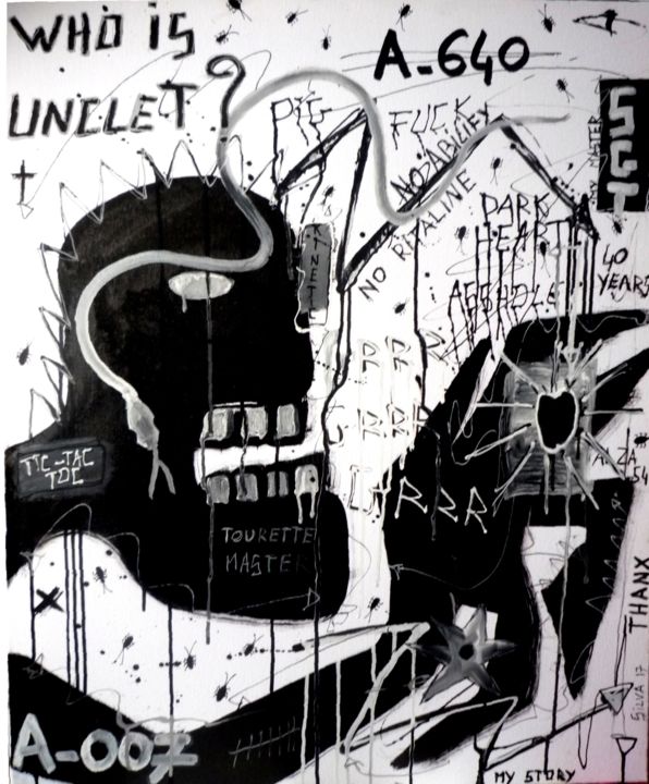 Peinture intitulée "whoisuncle-t.jpg" par Vingt Cent, Œuvre d'art originale