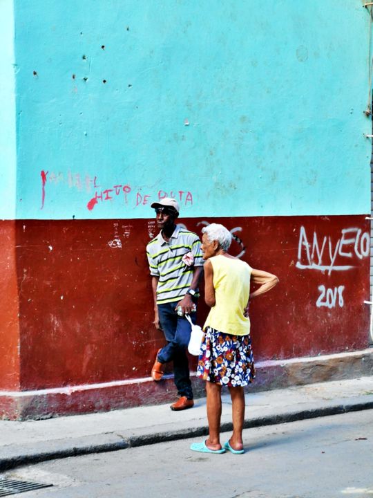 Fotografia zatytułowany „La Havane 2091” autorstwa Thècle, Oryginalna praca, Fotografia cyfrowa