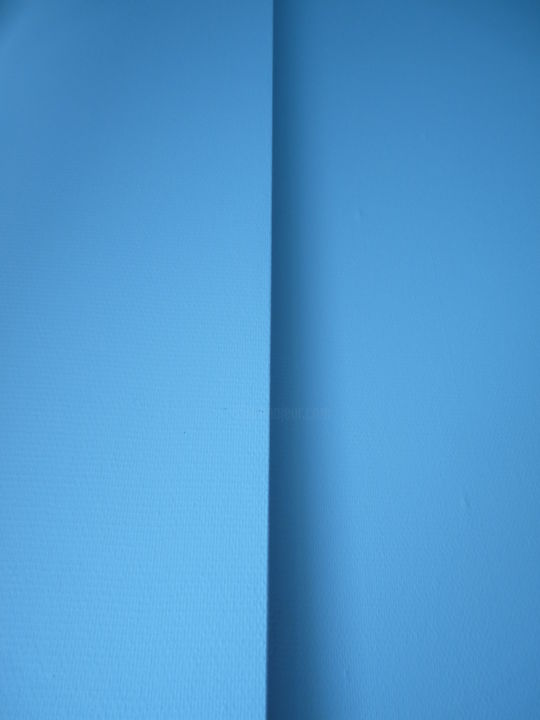 Fotografia intitulada "half-blue-two.jpg" por Vuurstaak, Obras de arte originais