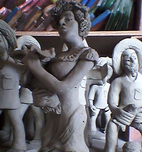 Scultura intitolato "Esculturas sob enco…" da Vy Luna, Opera d'arte originale