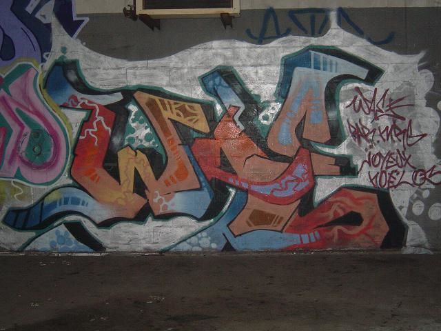 Pittura intitolato "wae-graffiti" da Graffiti Wae, Opera d'arte originale, Olio