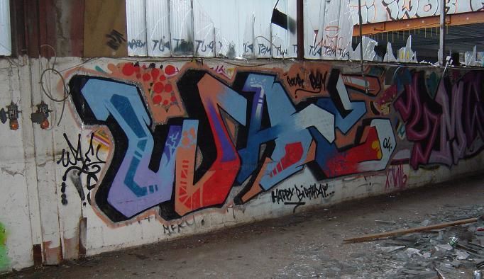 Peinture intitulée "Waaee + 3dom" par Graffiti Wae, Œuvre d'art originale, Huile