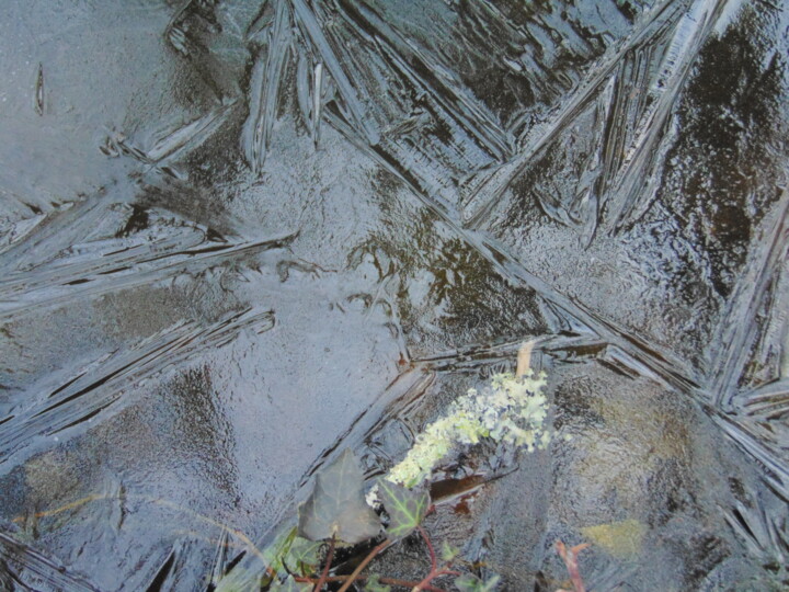 Photographie intitulée "glace35" par Bernard Waechter, Œuvre d'art originale, Photographie non manipulée
