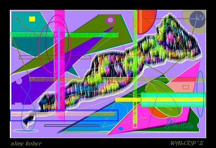 Arte digital titulada "alice-kober.jpg" por Diego Walcopz, Obra de arte original