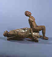 Sculpture intitulée "The Disagreement" par Wendy L Morrison, Œuvre d'art originale