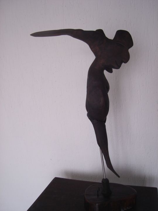 Sculpture titled "saci.jpg" by Walter Rocha - Arte Natural, Original Artwork