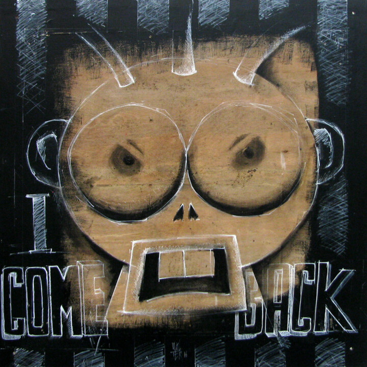 Peinture intitulée "l COME BACK" par Walter Sené, Œuvre d'art originale, Acrylique