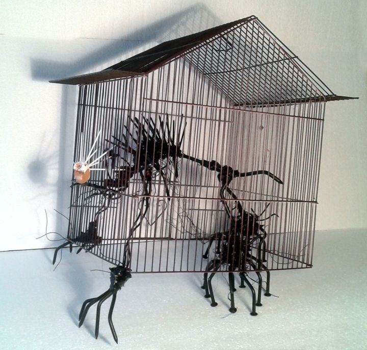 Le Syndrome De L'escargot Snail Syndro, Sculpture by Walter Sené