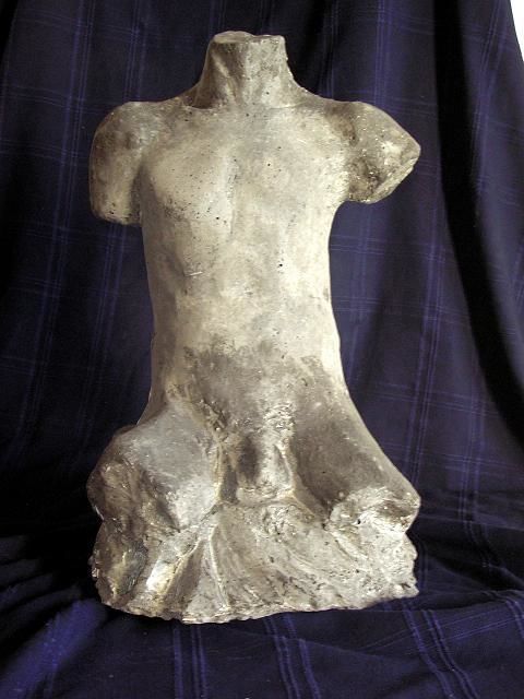 Sculpture titled "Torso" by Walter Gomez, Original Artwork