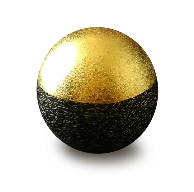 Dessin intitulée "Sphère I" par Suo Yuan Wang, Œuvre d'art originale, Encre