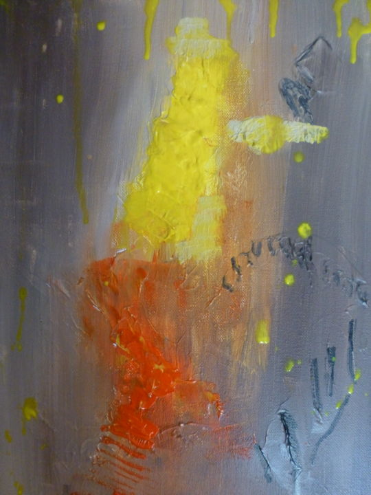 Schilderij getiteld "Canicule" door Michaile, Origineel Kunstwerk, Acryl