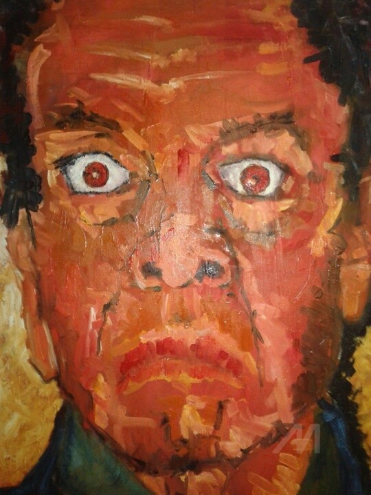 Painting titled "ANCESTRO" by Warp, Original Art,