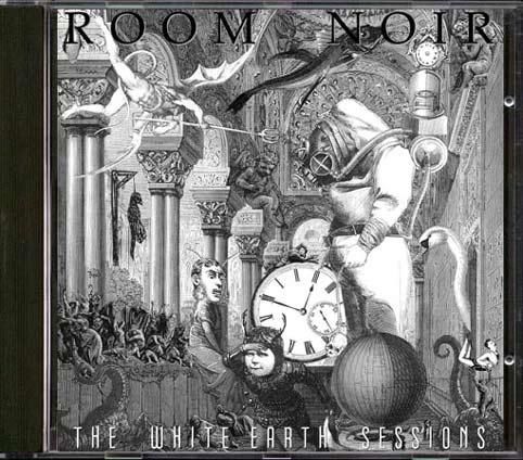 Pintura intitulada "Room Noir Album Cov…" por Peter Lewis, Obras de arte originais